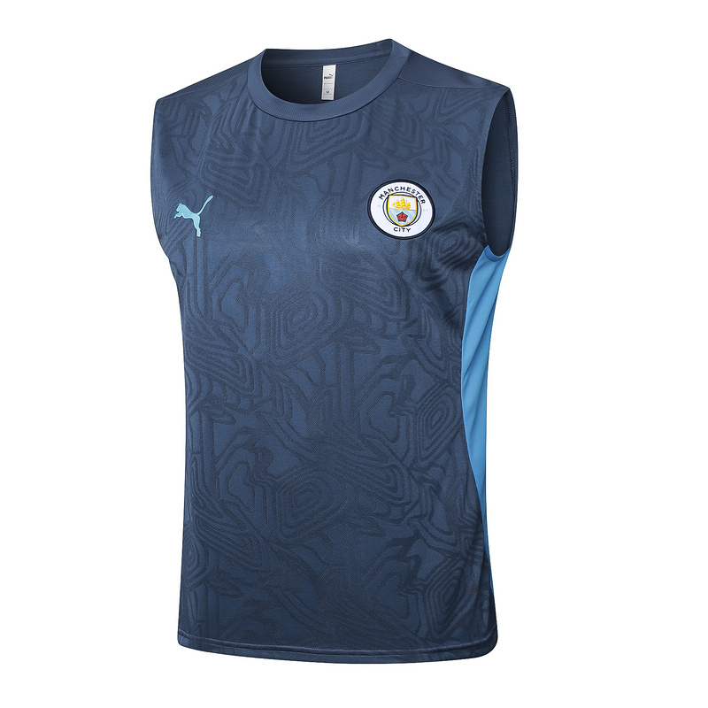 AAA Quality Manchester City 25/26 Navy Blue Vest Jersey